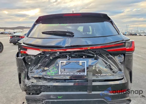 2025 Lexus Nx 250 Premium z USA, uszkodzony, nr VIN 2T2GDCAZ6SC018525